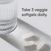 imageExtra Virgin Organic Coconut Oil Capsules  The Only Vegan Certified NonGMO Project Verified Coconut Capsule Available 120 Plant Gels