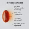 imagePhytoceramides 350mg per softgel  Plant Derived Ceramides for Healthy Skin and Hydration  Non GMO with No Fillers or Synthetic Vitamins  30 Liquid softgels