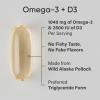 imageSports Research Alaskan Omega3 Fish Oil 1040mg  Vitamin D3 2500iu  Supports Brain ampamp Heart Health  MSC Certified Sustainable  WildCaught  NonGMO  Triglyceride Form  120 Count Softgels