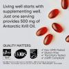 imageSports Research Antarctic Krill Oil Omega 3 Softgels 1000mg Double Strength with Phospholipids Choline ampamp Astaxanthin  Sustainably Sourced NonGMO Verified ampamp Gluten Free  60 Capsules120 Count Pack of 1