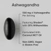 imageSports Research Ashwagandha Softgels with Coconut MCT Oil  Natural Adaptogen Made with Shoden Ashwa for Relaxation Calm ampamp Sleep Support  Gluten Free ampamp Vegan Friendly  60 Count120 Count Pack of 1