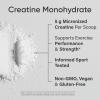imageSports Research Creatine Monohydrate  Gain Lean Muscle Improve Performance and Strength and Support Workout Recovery  5 g Micronized Creatine  1058 oz1058 Ounce Pack of 1