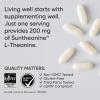 imageSports Research Double Strength LTheanine Supplement  Suntheanine Softgels for Focus Relaxation ampamp Alertness  NonDrowsy Support Made with Coconut Oil NonGMO ampamp Gluten Free  200mg 60 Count120 Count Pack of 1