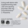 imageSports Research Double Strength LTheanine Supplement  Suntheanine Softgels for Focus Relaxation ampamp Alertness  NonDrowsy Support Made with Coconut Oil NonGMO ampamp Gluten Free  200mg 60 Count60 Count Pack of 1