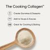 imageSports Research Gelatin Collagen Cooking Powder  Sourced from Pasture Raised Cows  Great for Cooking and Baking  Certified Keto Friendly and NonGMO
