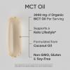 imageSports Research Keto MCT Oil Capsules derived from Coconut Oil  Keto Fuel for The Brain ampamp Body  Derived from NonGMO Coconuts 120 Soft gels120 Count Pack of 1