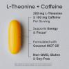 imageSports Research LTheanine Supplement with Caffeine ampamp Coconut MCT Oil  Focused Energy Alertness ampamp Relaxation Without Drowsiness  200mg L Theanine 100mg Organic Caffeine  60 Liquid Softgels
