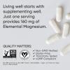 imageSports Research Magnesium Glycinate  Supports Restful Sleep ampamp Enzymatic Processes  160 mg Chelated Magnesium  Liquid Softgel  60 Count90 Count Pack of 1