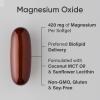 imageSports Research Magnesium Oxide 420mg with Coconut MCT Oil  Magnesium Supplement for Muscle Nerve and Bone Support  GlutenFree NonGMO  90 Softgels