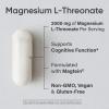 imageSports Research Magtein Magnesium LThreonate Capsules  Magnesium Supplement for Memory Focus ampamp Cognition  Magnesium L Threonate Supports Brain Health Sleep ampamp Mood  2000mg 90 Capsules for Adults90 Count Pack of 1
