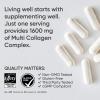 imageSports Research Multi Collagen Pills Type I II III V X Hydrolyzed Collagen Peptides with Hyaluronic Acid  Vitamin C  NonGMO Verified ampamp Gluten Free  90 CapsulesCapsule