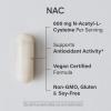 imageSports Research NAcetyl LCysteine NAC 600mg 90 Veggie Capsules  Vegan NonGMO Gluten Free Lemon Aroma