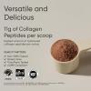 imageSports Research Organic Collagen Peptides  Hydrolyzed Type I ampamp III Collagen Protein Powder Made Sustainably from GrassFed Cows  Unflavored  30 ServingsDark Chocolate