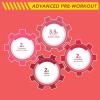 imageSports Research PreSweat Advanced PreWorkout Energy Powder  9 Essential Amino Acids Organic Caffeine  Ltheanine Creatine BetaAlanine Acetyl LCarnitine Tart Cherry Watermelon Yuzu 1446oz