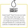 imageSports Research Sweet Sweat Thigh Trimmers for Men ampamp Women Increases Sweat ampamp Activity to the Thighs during ExerciseYellow