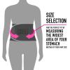 imageSports Research Sweet Sweat Waist Trimmer  Premium Sweat Enhancing Fitness Belt for Women ampamp Men  5 Adjustable SizesBlack