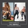 imageSports Research Sweet Sweat Waist Trimmer  Premium Sweat Enhancing Fitness Belt for Women ampamp Men  5 Adjustable SizesBlack