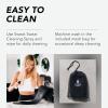 imageSports Research Sweet Sweat Waist Trimmer  Premium Sweat Enhancing Fitness Belt for Women ampamp Men  5 Adjustable SizesBlackPink