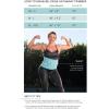 imageSports Research Sweet Sweat Waist Trimmer  Premium Sweat Enhancing Fitness Belt for Women ampamp Men  5 Adjustable SizesBlue