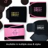 imageSports Research Sweet Sweat Waist Trimmer  Premium Sweat Enhancing Fitness Belt for Women ampamp Men  5 Adjustable SizesYellow Logo