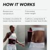 imageSports Research Sweet Sweat Waist Trimmer  Premium Sweat Enhancing Fitness Belt for Women ampamp Men  5 Adjustable SizesYellow Logo