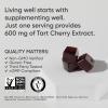 imageSports Research Tart Cherry Capsules  Made from Montmorency Tart Cherries  NonGMO ampamp Gluten Free  60 Liquid SoftgelsTart Cherry Gummy