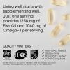imageSports Research Triple Strength Omega 3 Fish Oil  Burpless Fish Oil Supplement wEPA ampamp DHA Fatty Acids from Wild Alaskan Pollock  Heart Brain ampamp Immune Support for Men ampamp Women  1250 mg 240 ct240 Count Pack of 1