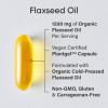 imageSports Research Vegan Flaxseed Oil 1200mg Herbal Supplement with PlantBased ALA Omega 3  Vegan Certified ampamp NonGMO Verified  Gluten Soy ampamp Carrageenan Free 180 Veggie Softgels180 Count Pack of 1