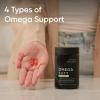 imageSports Research Vegan Omega3 with Vitamin D3 Softgels  1020mg Omega3 ampamp 5000iu D3 Supplement  Fish Oil Alternative with Vitamin D  PlantBased Support from Algae Oil  60 Veggie Softgels forVegan Omega 369