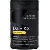 imageSports Research Vitamin D3  K2 with Coconut MCT Oil  Vegan D3 5000 IU with K2 100 mcg for Bone ampamp Immune Health  Vegan Certified Soy ampamp Gluten Free  120 Softgels60 Count Pack of 1