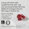 imageSports Research Vitamin D3  K2 with Coconut MCT Oil  Vegan D3 5000 IU with K2 100 mcg for Bone ampamp Immune Health  Vegan Certified Soy ampamp Gluten Free  120 Softgels60 Count Pack of 1