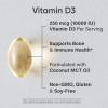 imageSports Research Vitamin D3 1000iu 25mcg Infused with Coconut Oil  Immune ampamp Bone Support  NonGMO Verified Soy ampamp Gluten Free 360 Mini Liquid Softgels120 Count Pack of 1