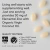 imageSports Research Zinc Picolinate 50mg with Organic Coconut Oil  Highly Absorbable Zinc Supplement for Healthy Immune Function  NonGMO Verified Gluten ampamp Soy Free 60 Liquid Softgels180 Count Pack of 1