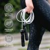 imageSweet Sweat Performance Jump Rope  10ft Adjustable Length Rope for Fitness and Speed Training  Includes Mesh Cary Bag ampamp Bonus RopeJump Rope