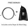 imageSweet Sweat Performance Jump Rope  10ft Adjustable Length Rope for Fitness and Speed Training  Includes Mesh Cary Bag ampamp Bonus RopeSpeed Rope
