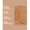 imageSweet Sweat Waist Trimmer Toned Series  Premium Sweat Enhancing Fitness Belt for Women ampamp Men  5 Adjustable SizesSand