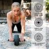 imageSweet Sweat ab roller for Abs Workout Wheel Exercise Equipment for Core Workout Ab Wheel Roller for Home GymEquipment for Abdominal Exercise