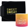 imageSports Research Sweet Sweat Yellow Waist Trimmer Small and Tropical Sweet Sweat Workout Enhancer Gel 135oz Bundle