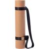 imageSweet Sweat Yoga Mat Dual Sided  Fitness ampamp Exercise Mat with EasyCinch Yoga Mat Carrier Strap 72quotL x 24quotWTan