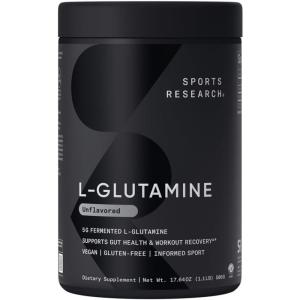 imageSports Research LGlutamine  Workout Recovery Immune Health ampamp Gut Health Support  5 G Per Serving  1058 Oz11 Pound Pack of 1