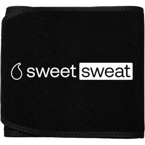 imageSports Research Sweet Sweat Eco Waist Trainer  Premium Sweat Enhancing Fitness Belt for Women ampamp Men  4 Adjustable SizesBlack