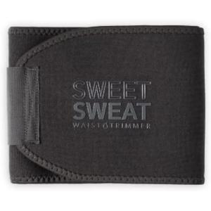imageSports Research Sweet Sweat Waist Trimmer  Premium Sweat Enhancing Fitness Belt for Women ampamp Men  5 Adjustable SizesMatte Black