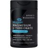 imageSports Research Magtein Magnesium LThreonate Capsules  Magnesium Supplement for Memory Focus ampamp Cognition  Magnesium L Threonate Supports Brain Health Sleep ampamp Mood  2000mg 90 Capsules for Adults180 Count Pack of 1