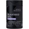 imageSports Research Vegan Flaxseed Oil 1200mg Herbal Supplement with PlantBased ALA Omega 3  Vegan Certified ampamp NonGMO Verified  Gluten Soy ampamp Carrageenan Free 180 Veggie Softgels200 Count Pack of 1