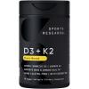 imageSports Research Vitamin D3  K2 with Coconut MCT Oil  Vegan D3 5000 IU with K2 100 mcg for Bone ampamp Immune Health  Vegan Certified Soy ampamp Gluten Free  120 Softgels30 Count Pack of 1