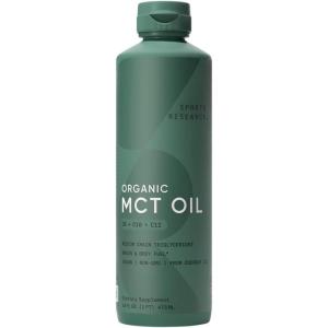 imageSports Research Organic MCT Oil  Keto ampamp Vegan MCTs C8 C10 from Coconuts  Fatty Acid Brain ampamp Body Fuel NonGMO ampamp Gluten Free  Flavorless Oil Perfect in Coffee Tea ampamp Protein Shakes  40 oz16 Fl Oz Pack of 1