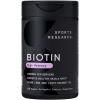 imageSports Research Extra Strength Vegan Biotin Vitamin B Supplement with Organic Coconut Oil  Supports Keratin for Healthier Hair ampamp Skin  Great for Women ampamp Men  5000mcg 120 Veggie Softgel Capsules2 500mcg
