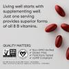 imageSports Research Vitamin BComplex  Full Spectrum of B Vitamins  PlantBased VeganFriendly Formula  120 Veggie Softgels120 Count Pack of 1