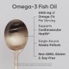 imageSports Research Omega3 Wild Alaskan Cod Liver Oil 1000mg with Vitamins A 1000 IU ampamp D3 400 IU  Burpless Bovine Free NonGMO ampamp MSC Certified Sustainable  120 Softgels8 Fl Oz Pack of 1
