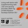 imageSports Research Omega3 Wild Alaskan Cod Liver Oil 1000mg with Vitamins A 1000 IU ampamp D3 400 IU  Burpless Bovine Free NonGMO ampamp MSC Certified Sustainable  120 Softgels180 Count Pack of 1